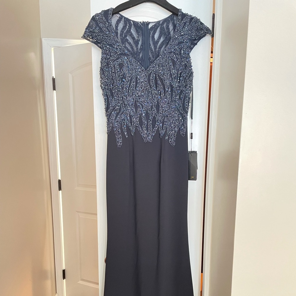 Brand new never worn dress. Terani couture. Size 4